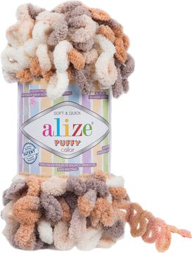 Alize Puffy Colour Finger Knitting 5926 Fawn/Cream – Blanch Village Wool  Shop
