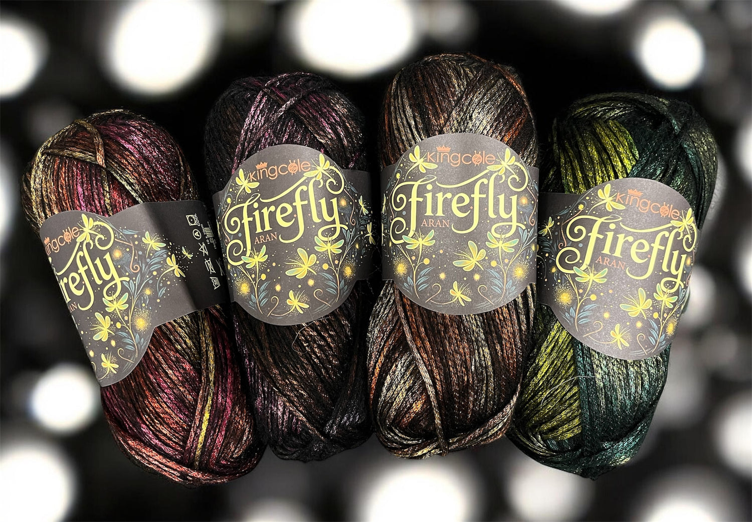 *** NEW! King Cole Firefly Aran Yarn and Patterns ***