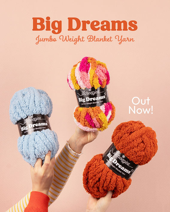 Scheepjes Big Dreams, Jumbo Weight Blanket Yarn