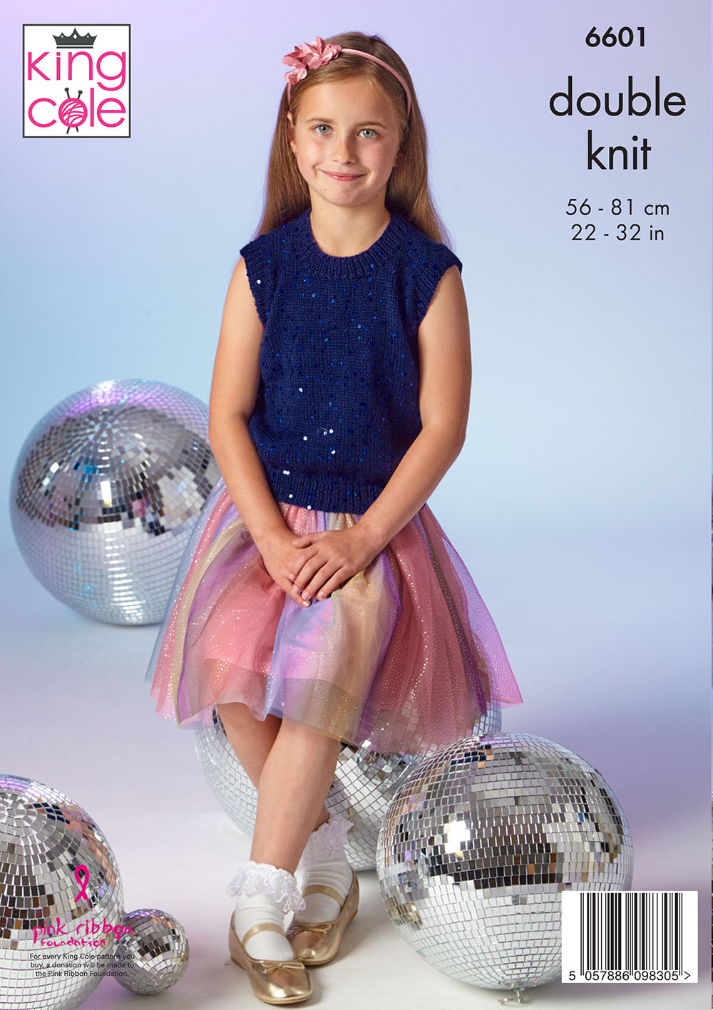 King Cole Dazzle Dk Pattern 6601 Child’s Garments