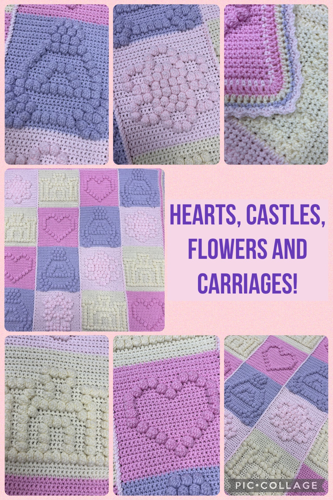 Crochet Bobble Blanket Kits
