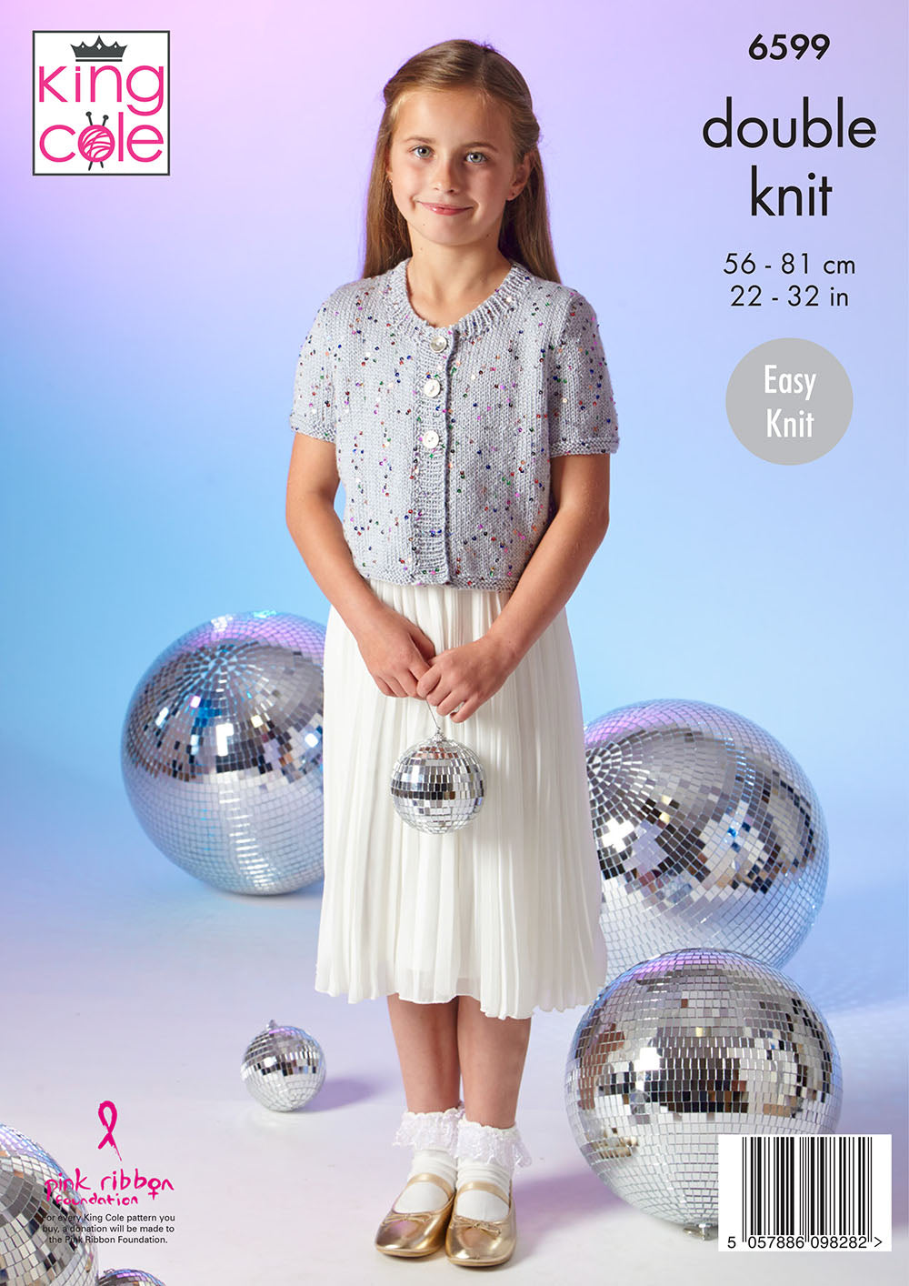 King Cole Dazzle Dk Pattern 6599 Child’s Garments