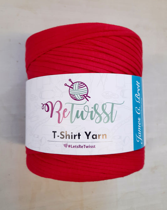 Retwisst T-Shirt Yarn RTS07 Red