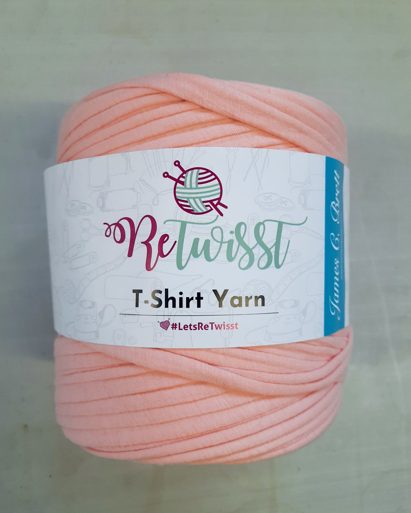 Retwisst T-Shirt Yarn RTS06 Peach