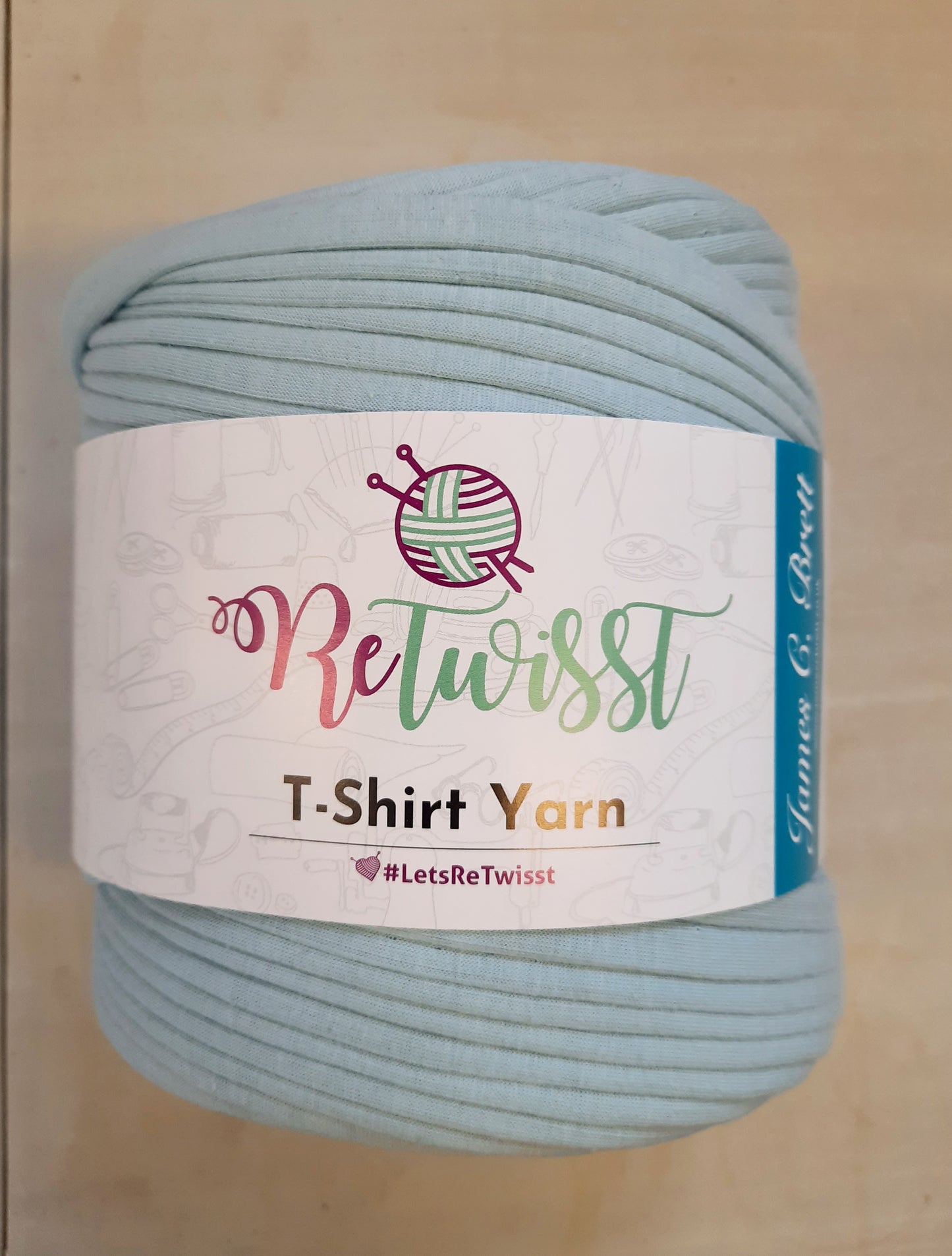 Retwisst T-Shirt Yarn RTS05 Baby Blue