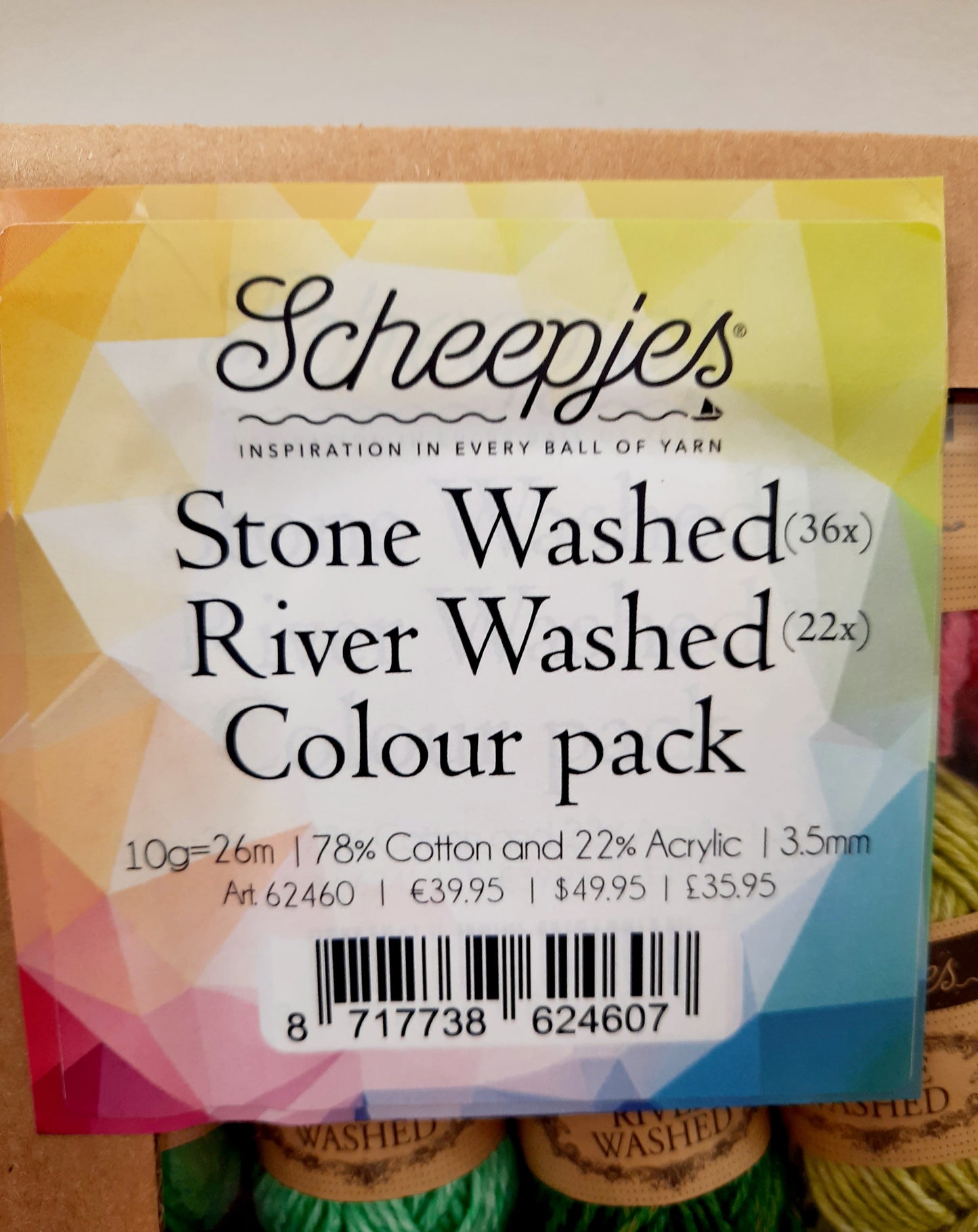 Scheepjes Stone Washed/Colour Washed Colour Pack