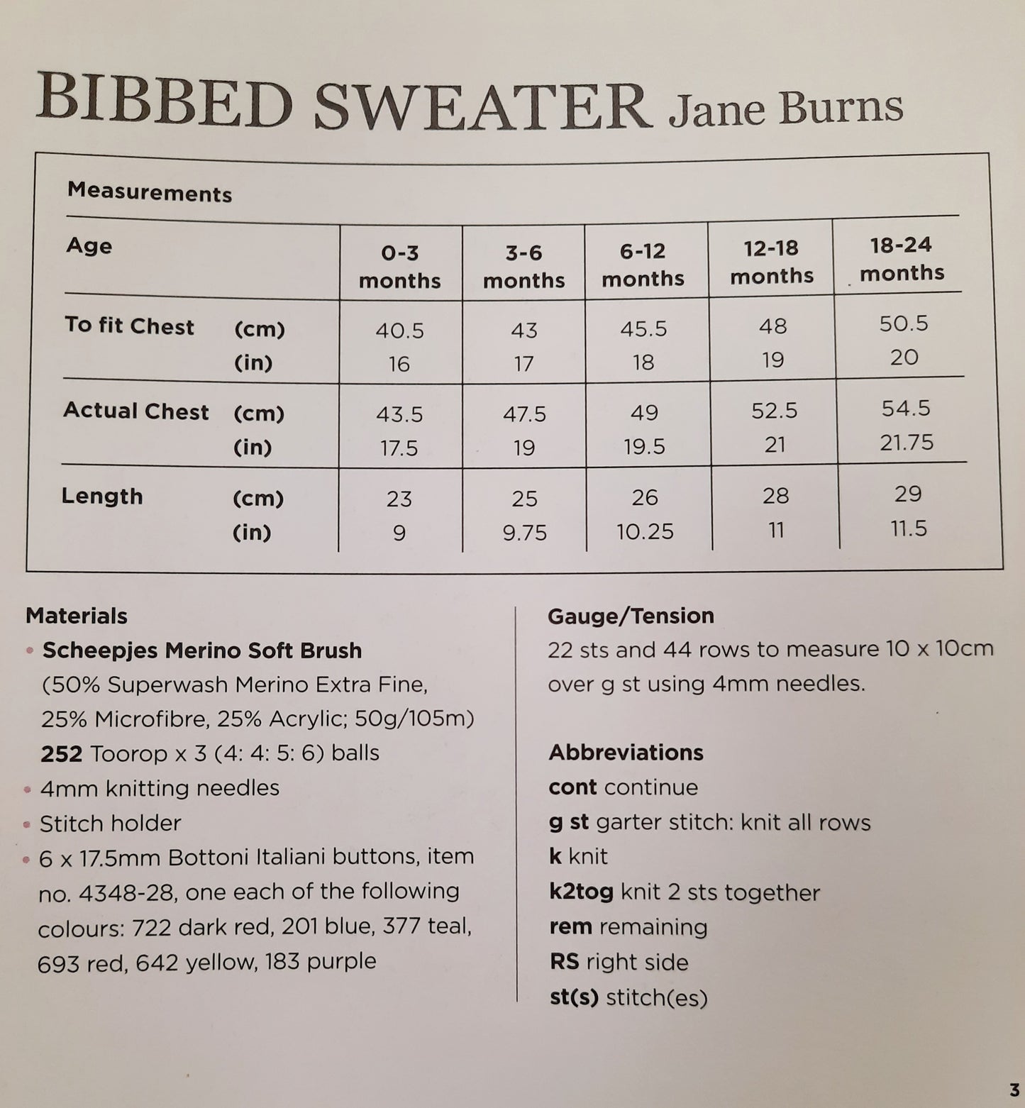 Yarn- The After Party No.83 Bibbed Sweater Pattern (Knit)