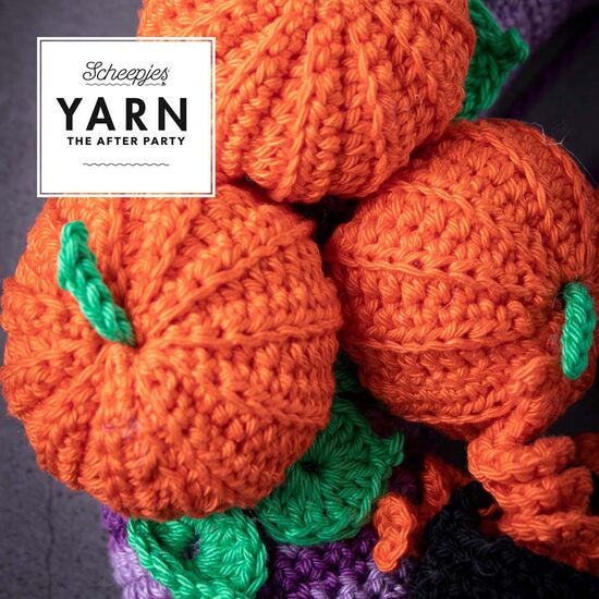 Scheepjes Yarn The After Party #76 Halloween Wreath Crochet Pattern