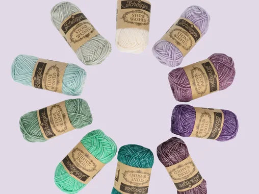 *NEW* Scheepjes Stonewashed Colour Pack Chakras