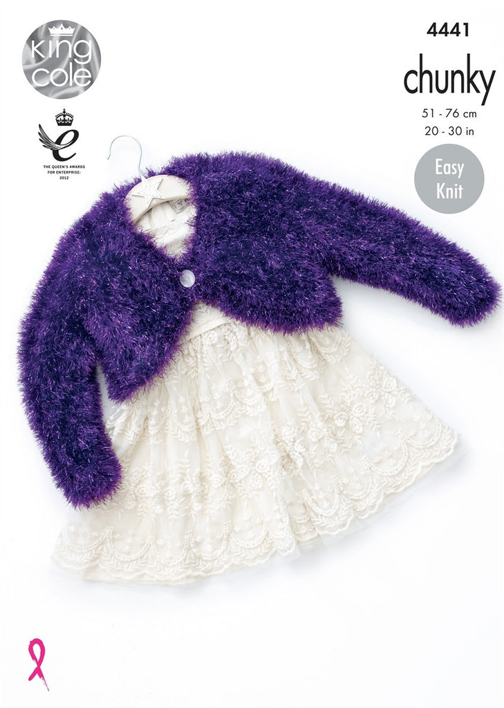 King Cole Pattern 4441 Tinsel Chunky Pattern