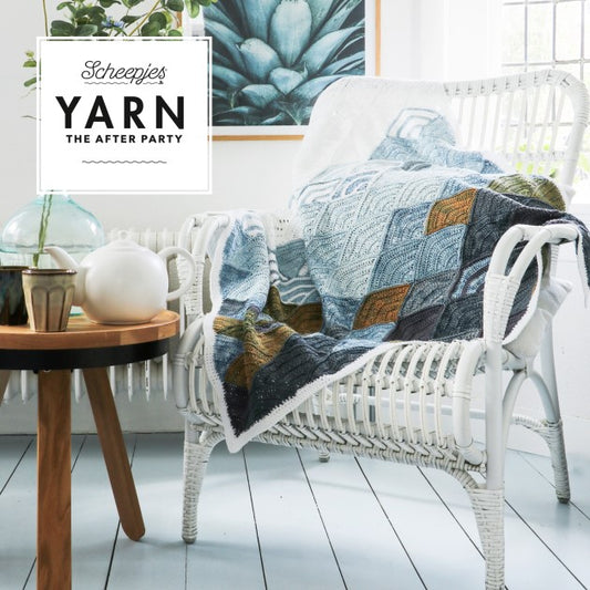 Yarn- The After Party No.65 Mountains Clouds Blanket Pattern (Crochet)