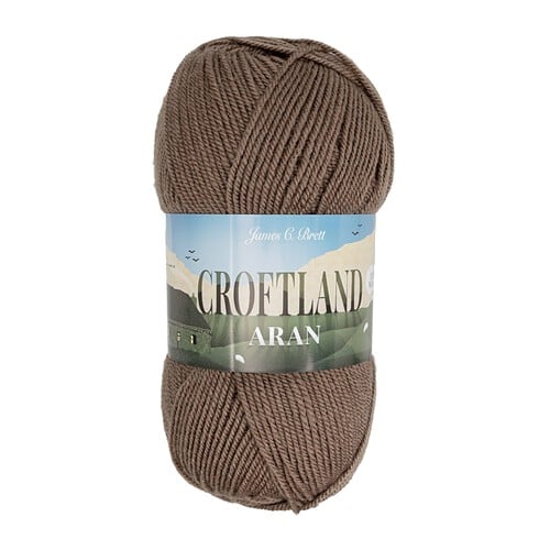 James C Brett Croftland Aran 200g A203 Teddy