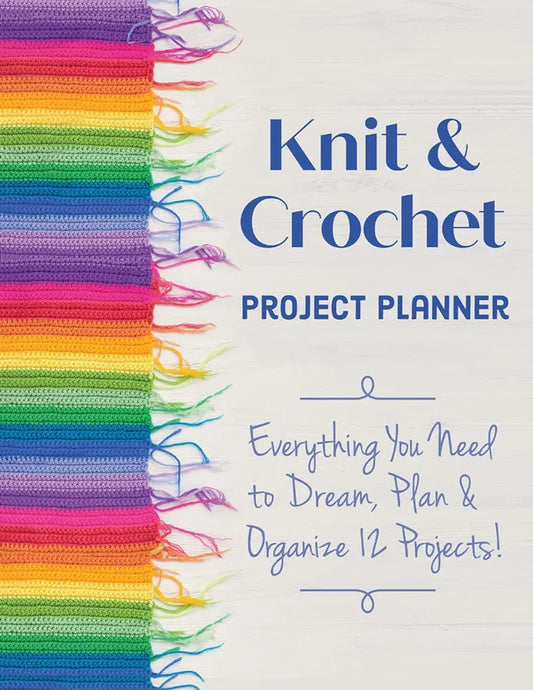 Knit and Crochet Planner Book
