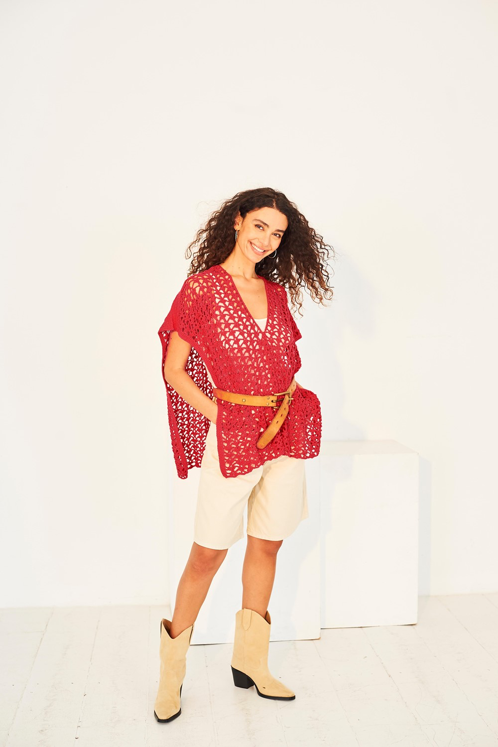 Crochet Beach Cover-Up Pattern And Yarn Kit