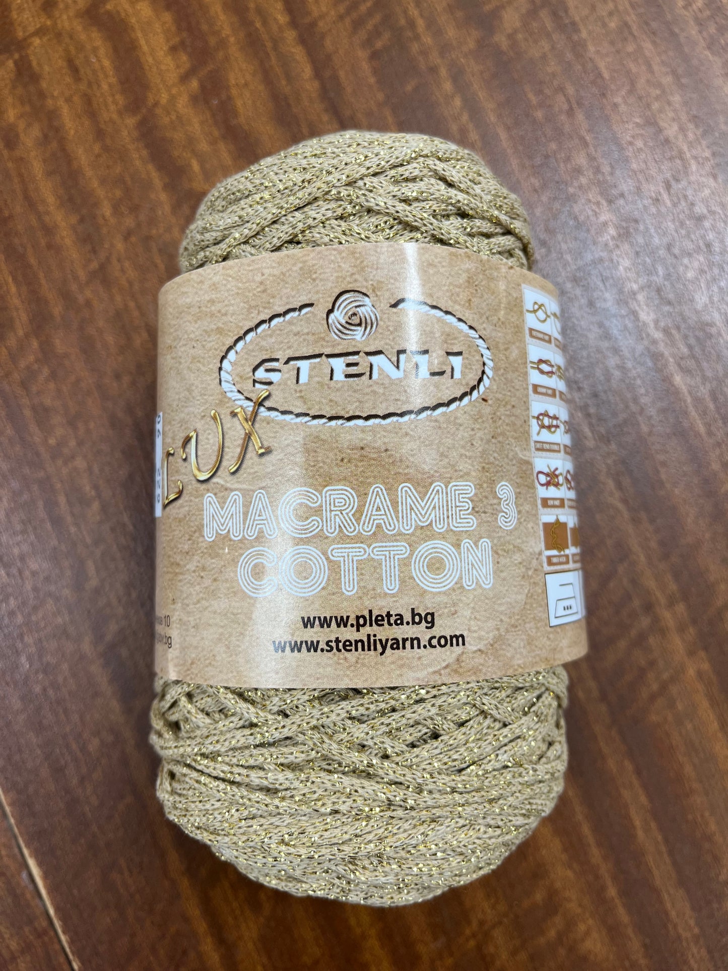 Stenli Lux Macrame 3 Cotton