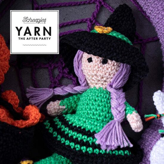 Scheepjes Yarn The After Party #76 Halloween Wreath Crochet Pattern