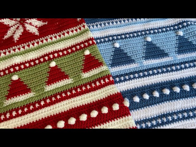 Christmas Eve Wishes Blanket Kit, Made By Anita
