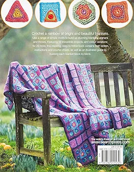 Rainbow Crocheted Blankets by Amanda Perkins