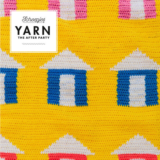 Yarn- The After Party #135 Beach Hut Blanket (Crochet)
