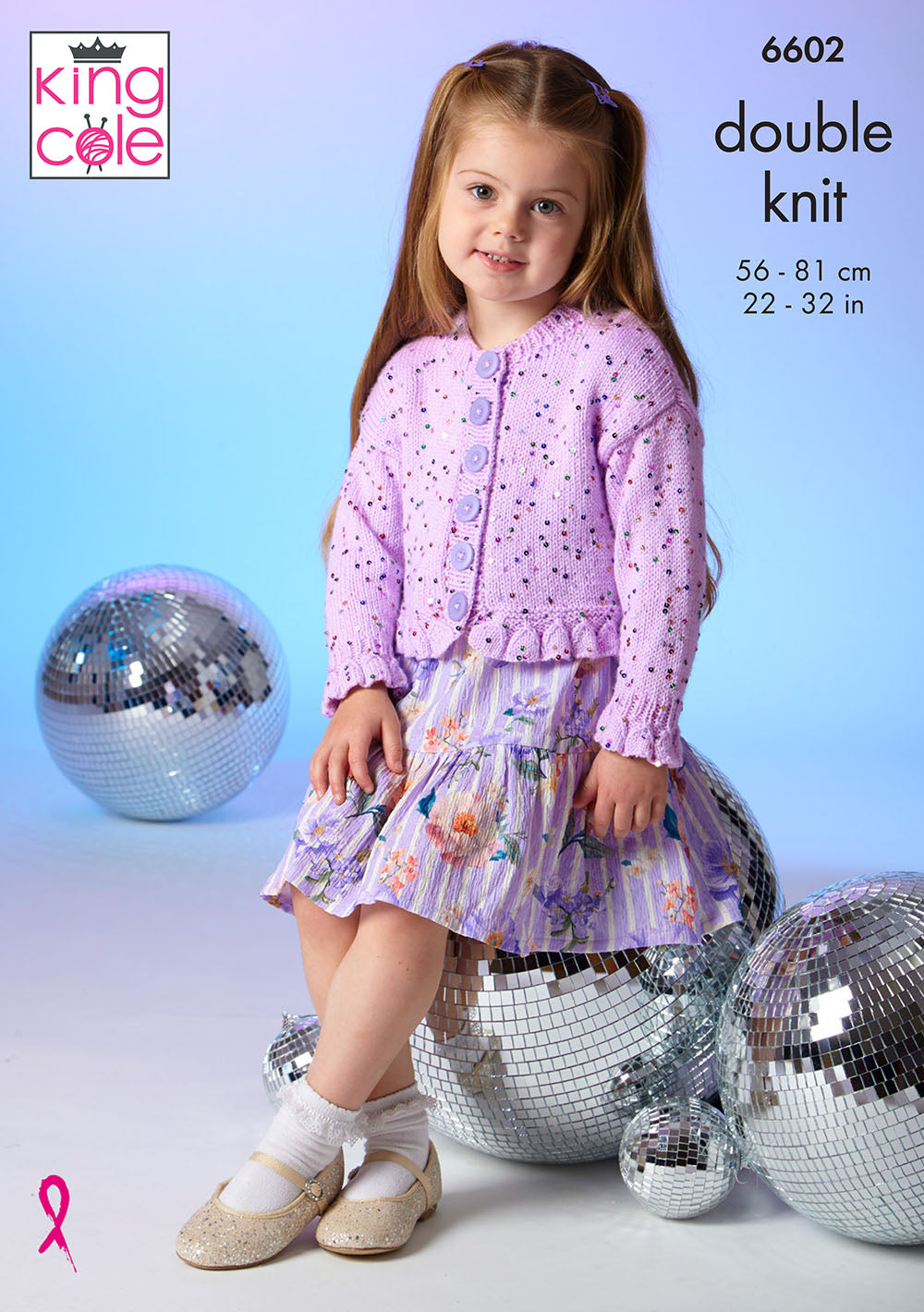 King Cole Dazzle Dk Pattern 6602 Child’s Garments