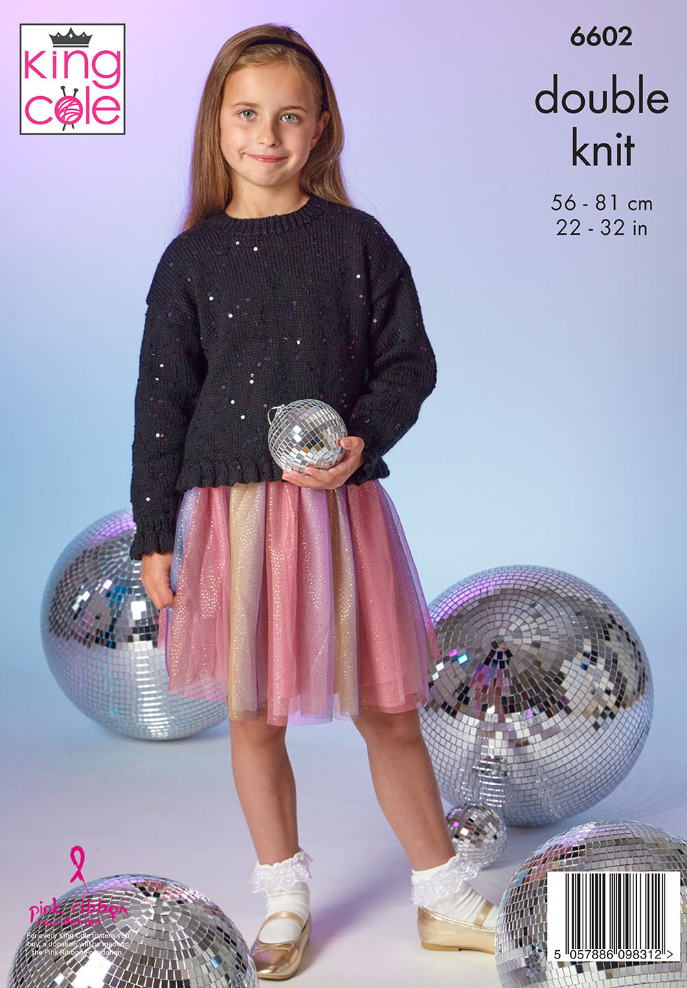 King Cole Dazzle Dk Pattern 6602 Child’s Garments