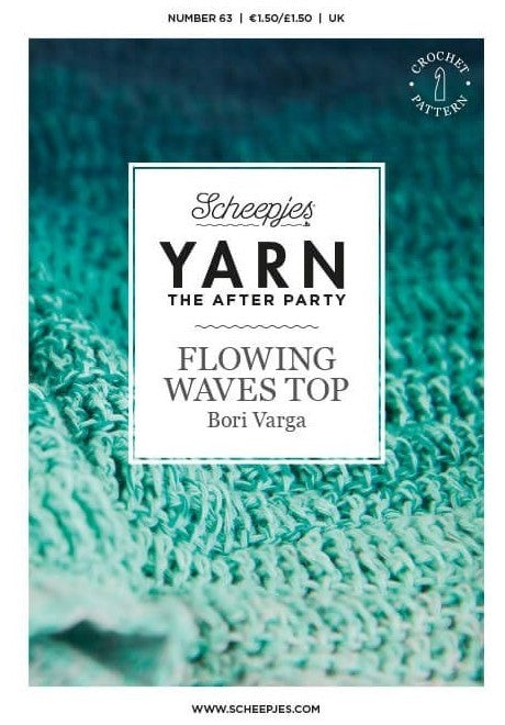 Yarn- The After Party #63 Flowing Waves Top (Crochet)