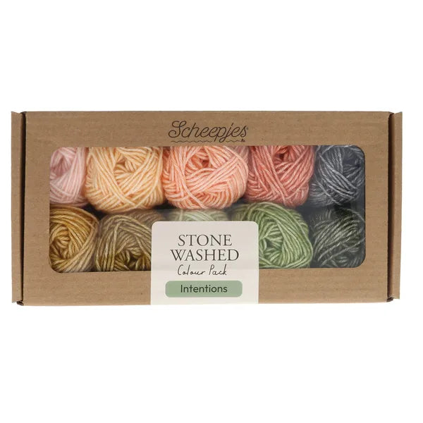 *NEW* Scheepjes Stonewashed Colour Pack Intentions