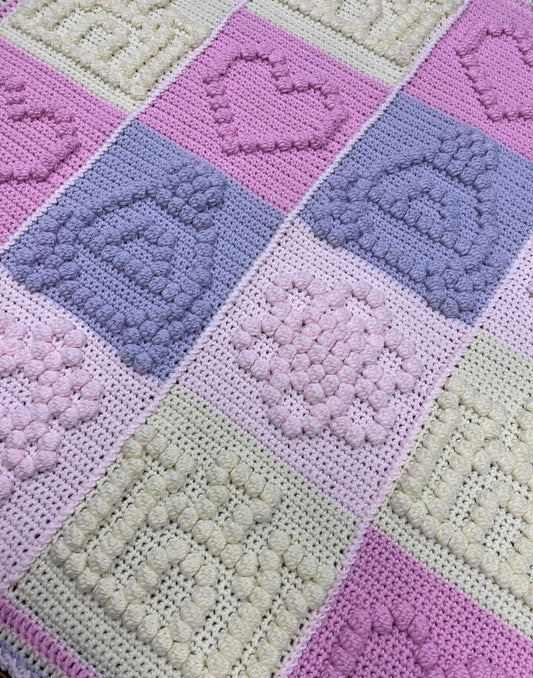 Crochet Bobble Blanket Kits