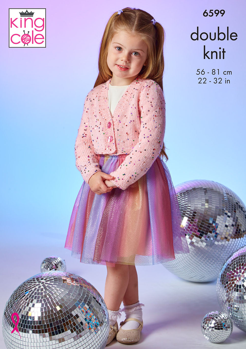 King Cole Dazzle Dk Pattern 6599 Child’s Garments