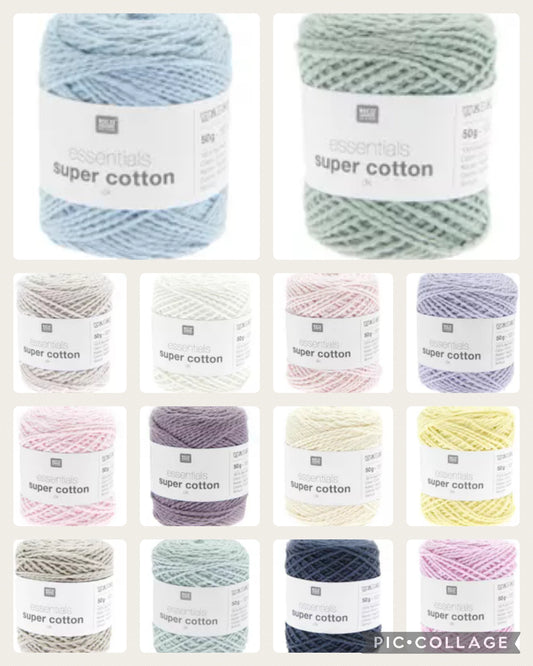 Rico Essentials Super Cotton Dk 50g