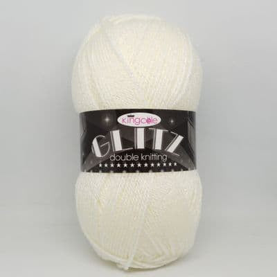King Cole Glitz Dk 1522 Polar 100g