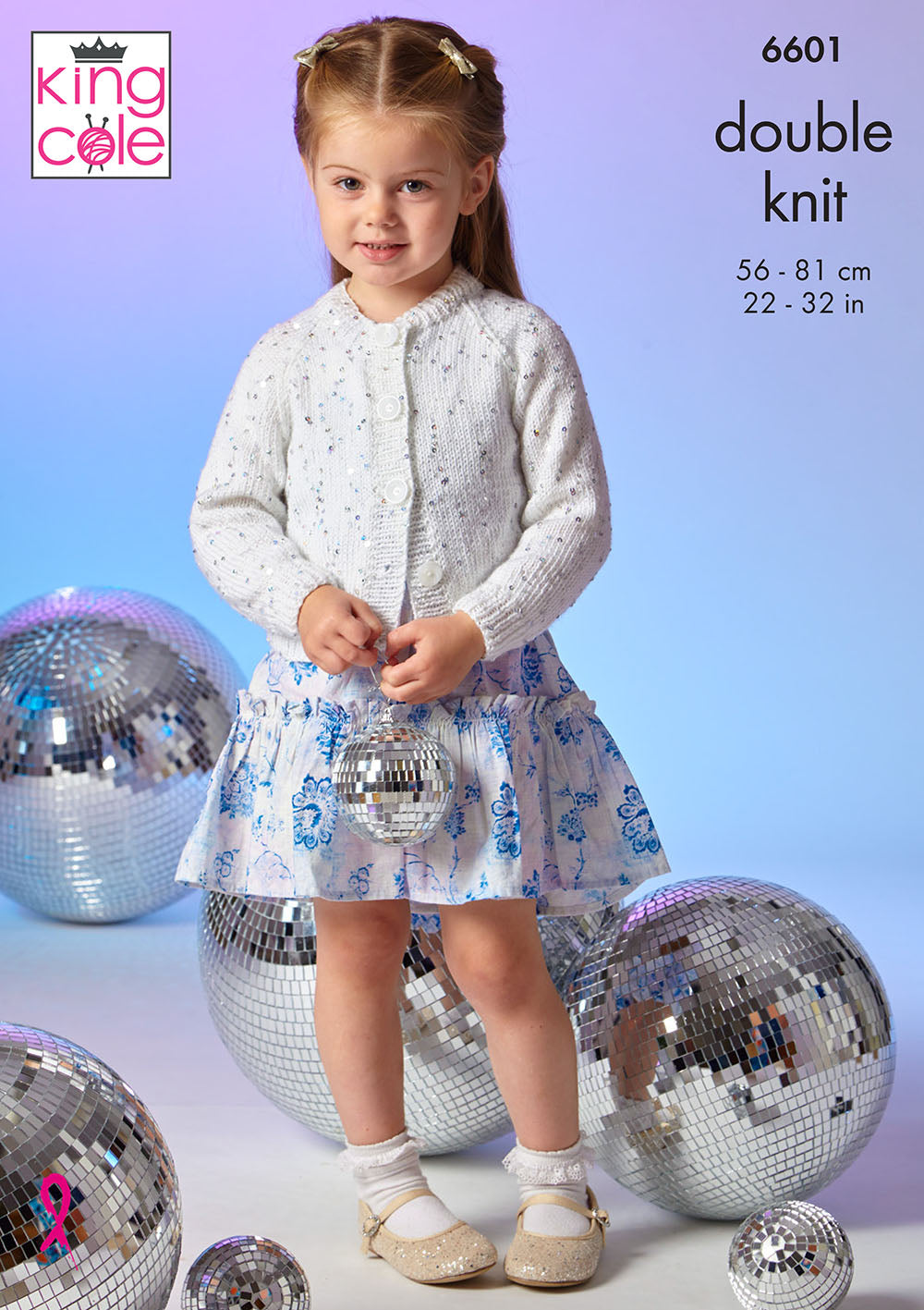 King Cole Dazzle Dk Pattern 6601 Child’s Garments