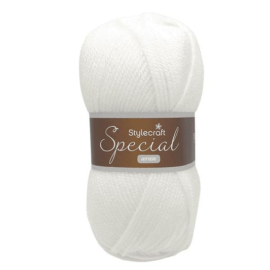 Stylecraft Special Aran 1001 White 100g
