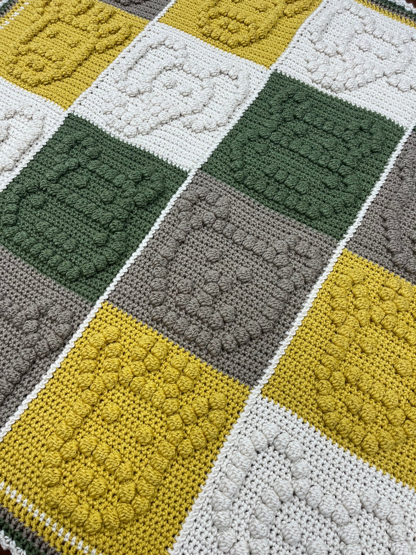 Crochet Bobble Blanket Kits