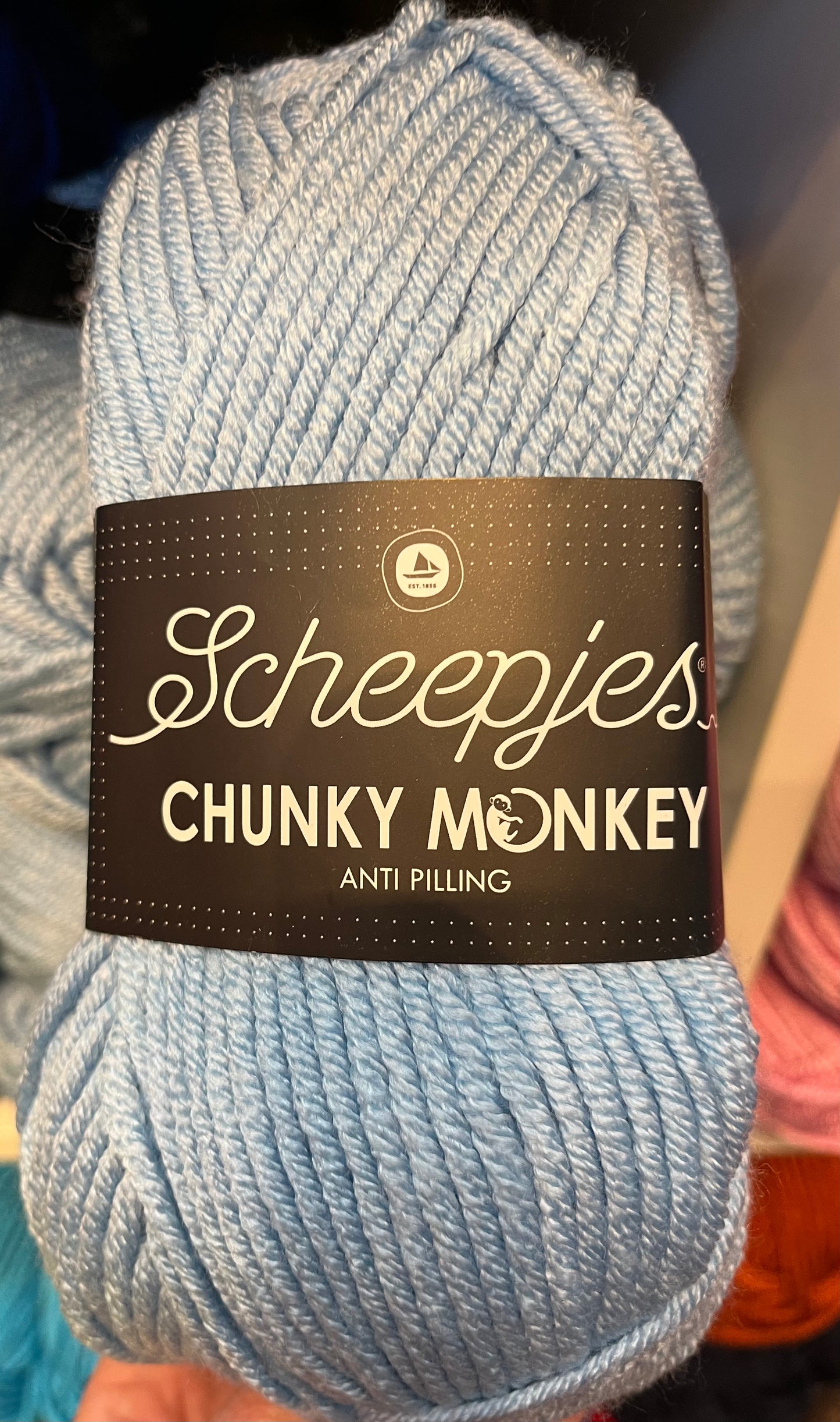 Scheepjes Chunky Monkey 1019 Powder Blue