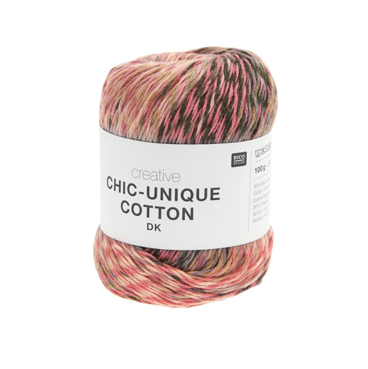 Rico Chic Unique Cotton Dk 100g 002 Berries