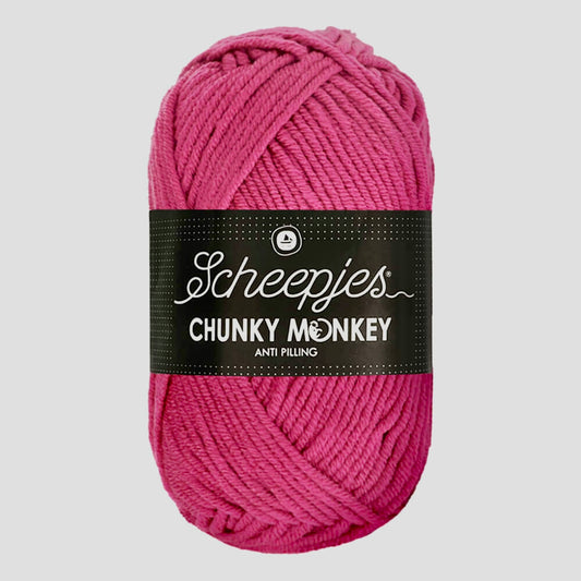 Scheepjes Chunky Monkey 1827 Deep Fuchsia