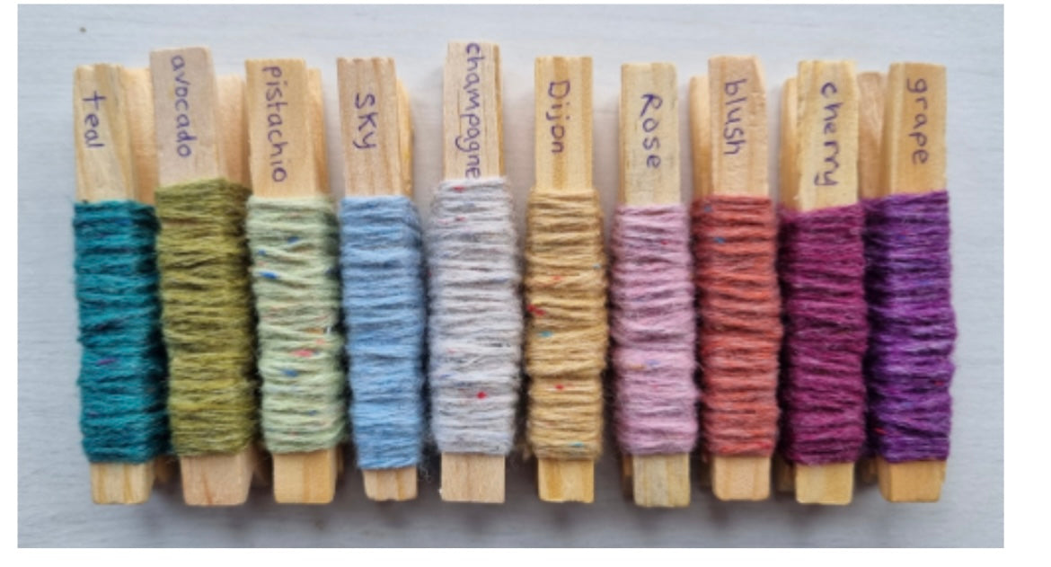 Attic 24 Flowerpress Blanket Yarn Kit