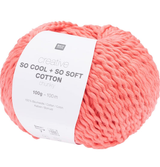 Rico Creative So Cool So Soft 017 Melon Chunky Cotton 100g