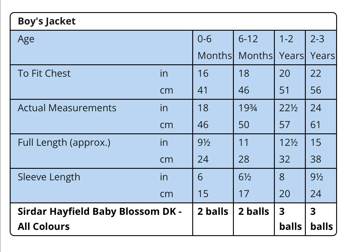 Sirdar 5232 Baby/Child Crochet Hoodie Pattern