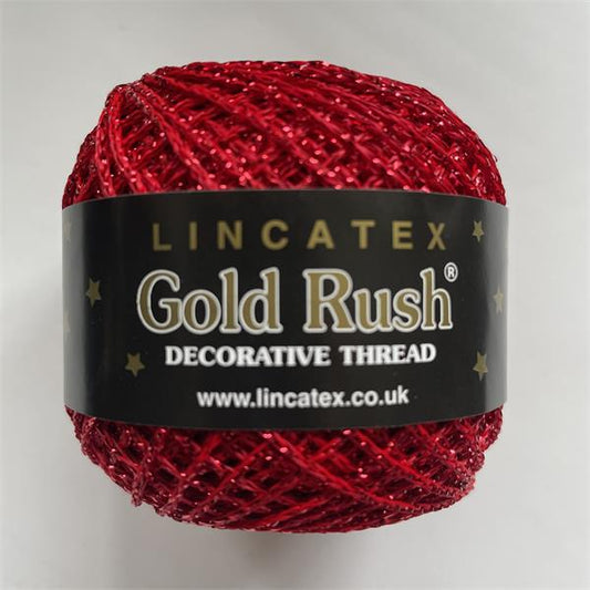 Lincatex Gold Rush Goldfingering Lurex Yarn