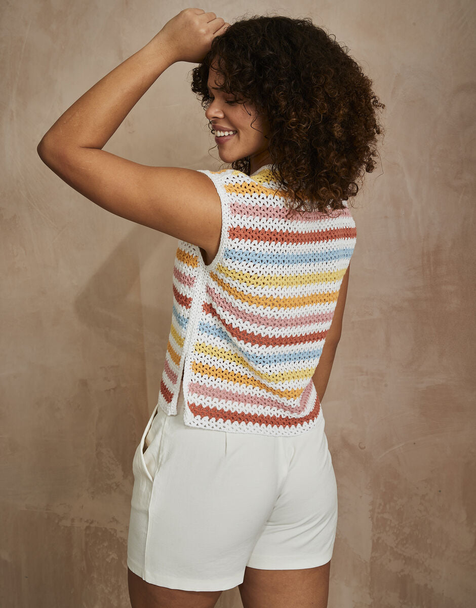 Sirdar 10745 Crochet Top Pattern