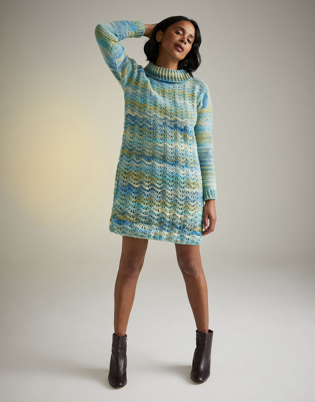 Sirdar 10726 Crochet Dress Pattern