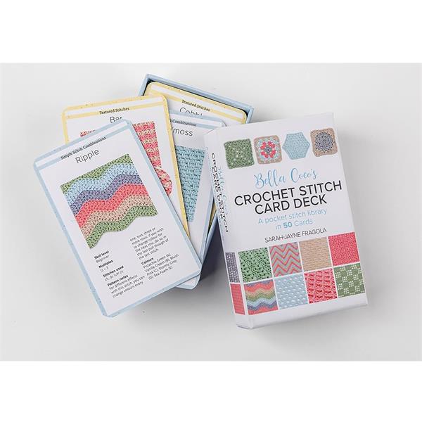Bella Coco Crochet Stitch Card Deck