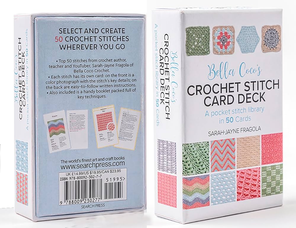 Bella Coco Crochet Stitch Card Deck