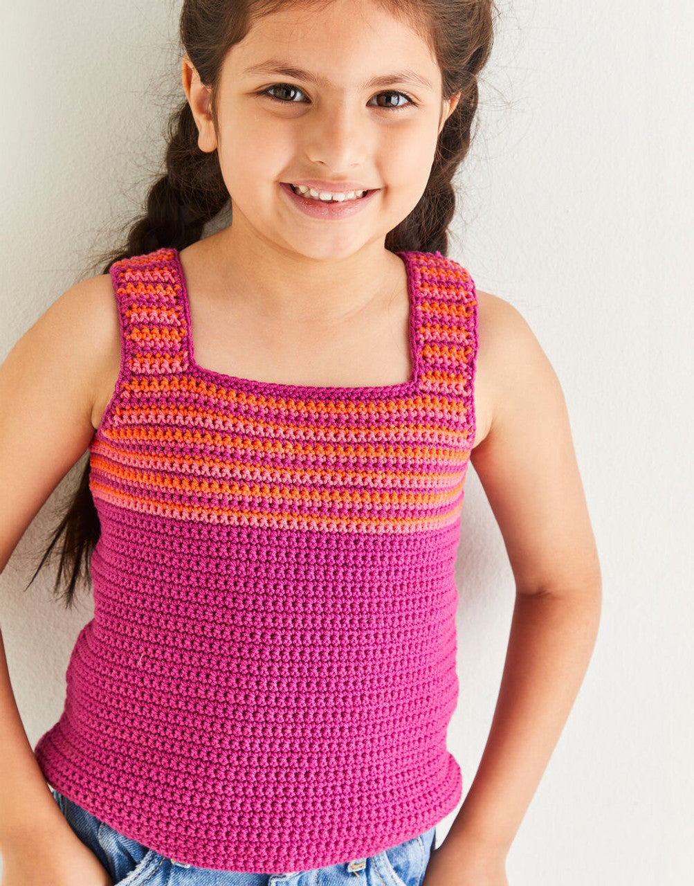 Sirdar 2596 Crochet Summer Vest Pattern