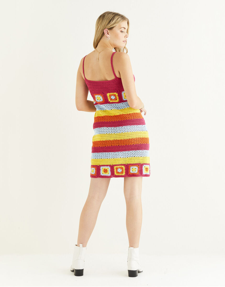 Sirdar 10531 Mini-Dress Crochet Pattern