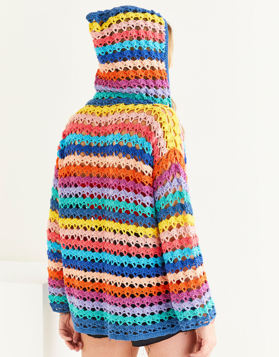 Sirdar 10528 Crochet Hoodie Pattern