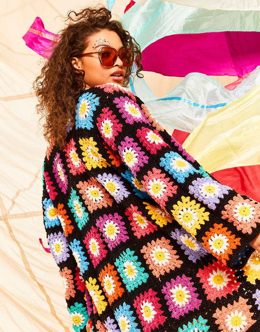 Sirdar 10525 Coat’Chella Jacket Crochet Pattern