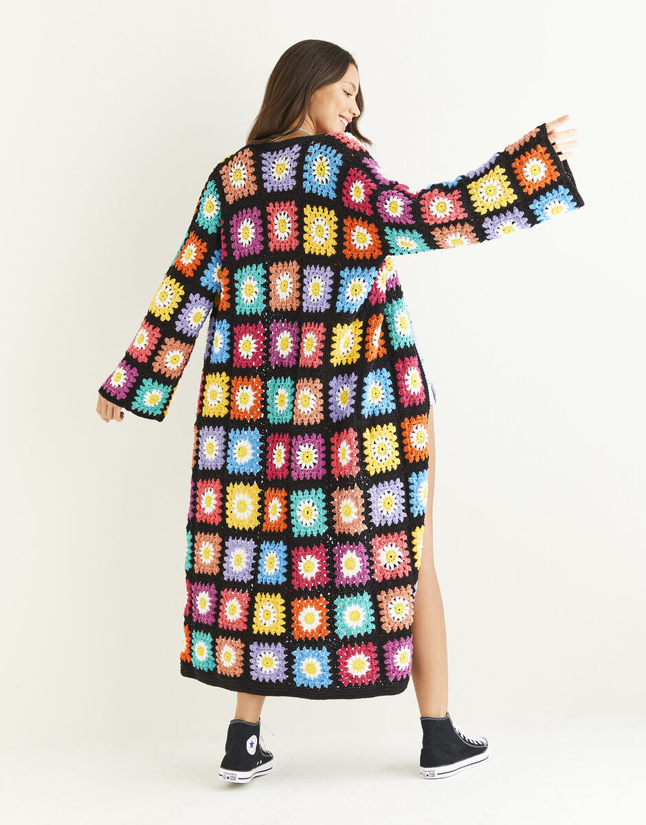 Sirdar 10525 Coat’Chella Jacket Crochet Pattern